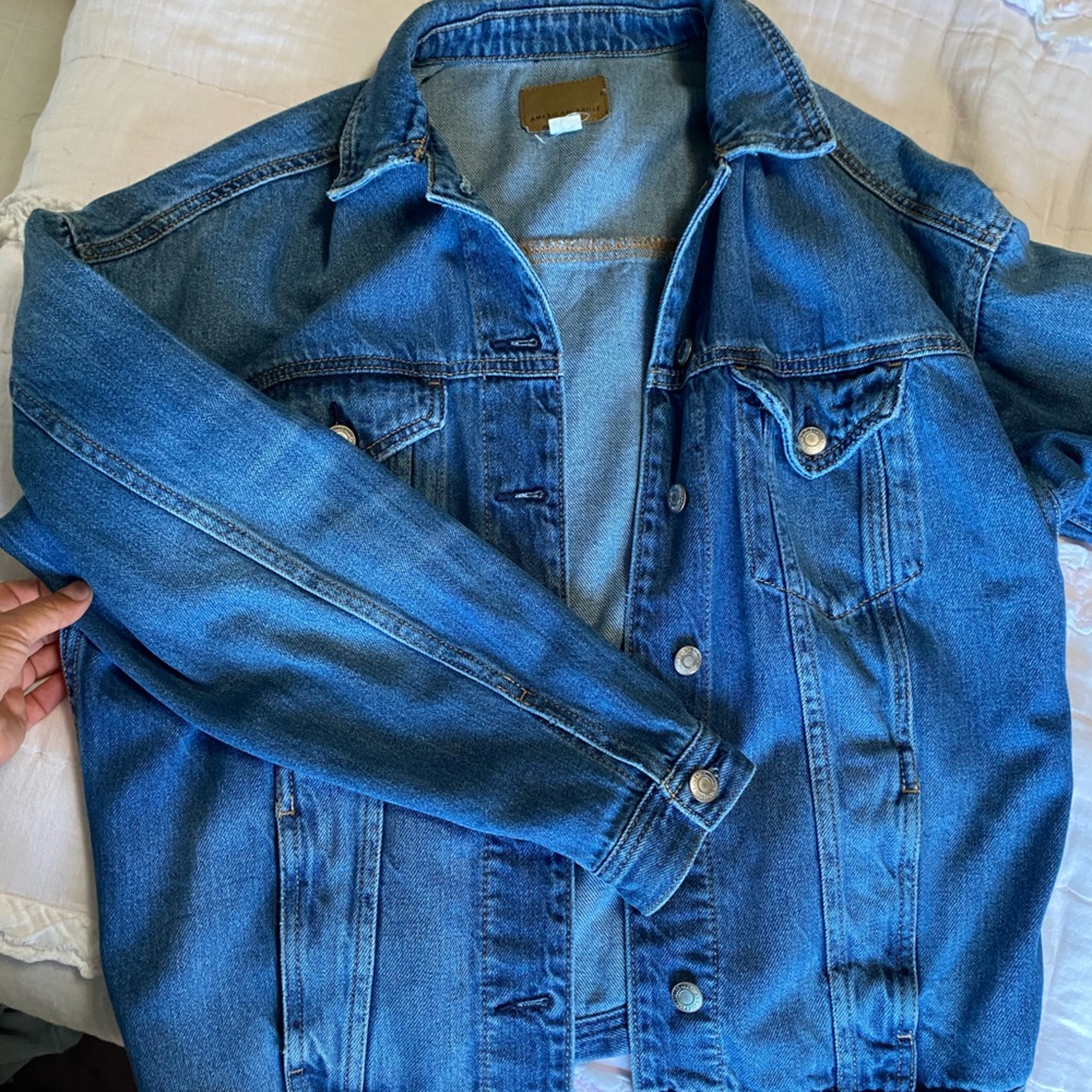 American eagle oversized denim Jacket